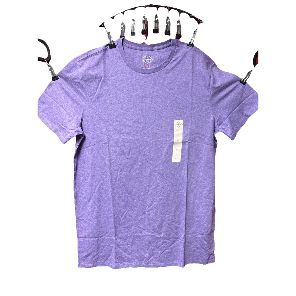 LT Sleeve Chalk Violet Tee St John's Bay Large Tall